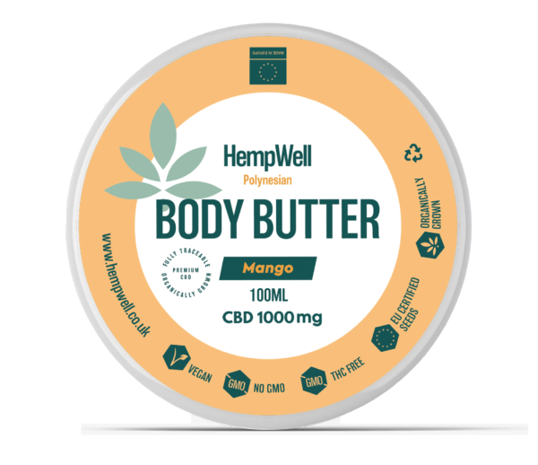 1000mg mango body butter